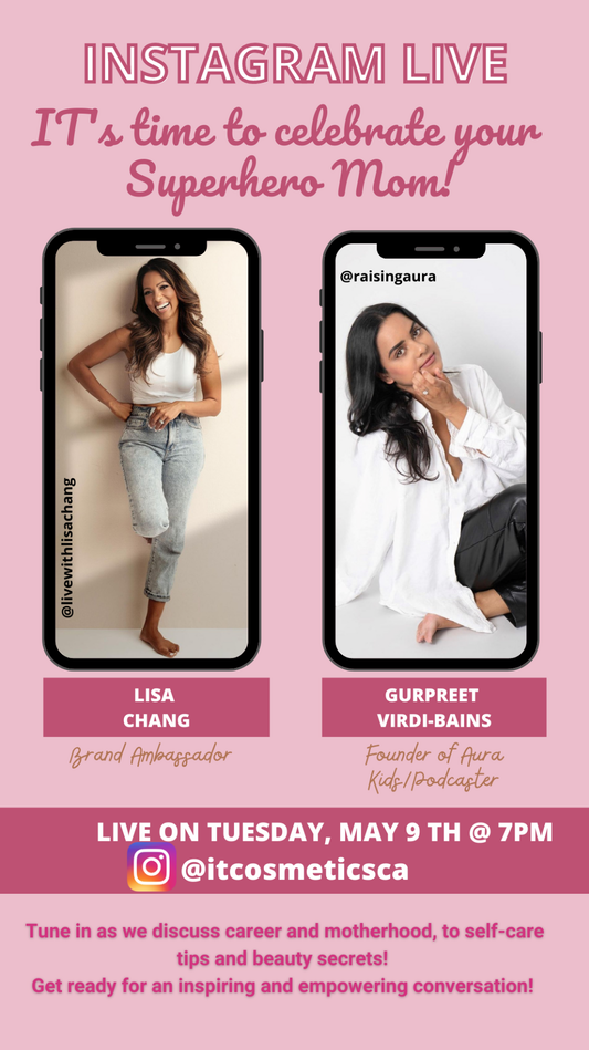 Aura Kids X IT Cosmetics: A Mindful Chat on Motherhood & Self Care