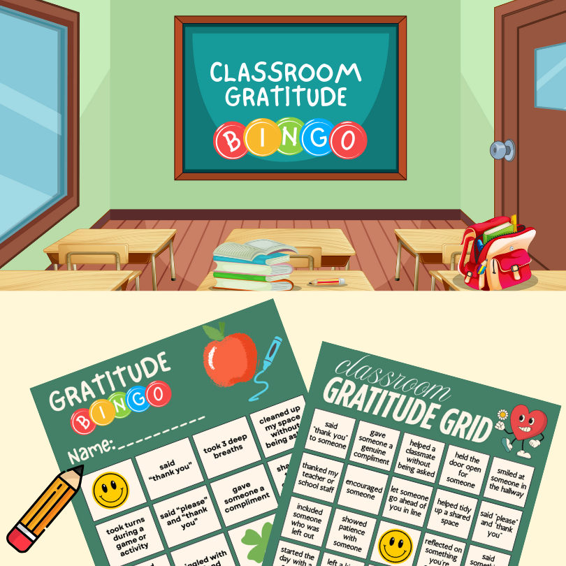 Why Gratitude Bingo Belongs in Every Classroom