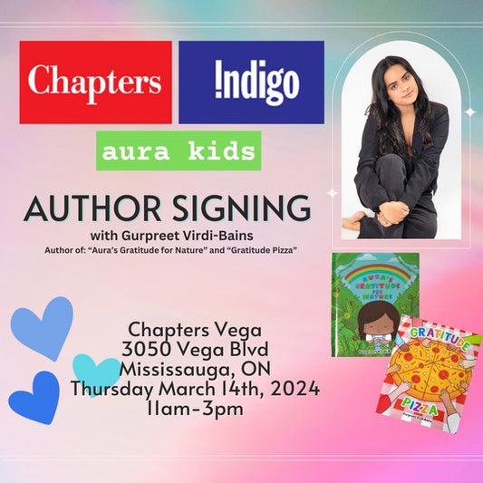 Join Us for a Special March Break Event: Aura Kids at Chapters Indigo!