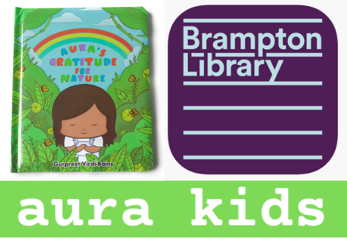 Aura Kids at the 2023 Brampton Library Author Showcase