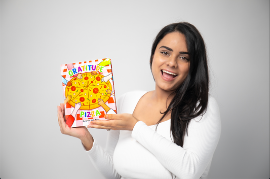 Presenting our new book - Gratitude Pizza!!!